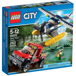 Non communiqué Lego City-60070-La poursuite en hydravion pas cher