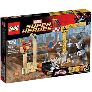 Comparateur de prix : LEGO® Super Heroes Marvel 76037 Equipe de Super Vilains de Rhino et de...