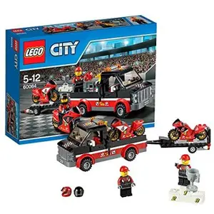 Lego city - 60084 - jeu de construction - le transport de motos de cou... pas cher