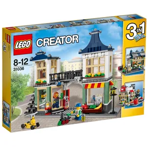 Lego Lego Creator - Le Magasin De Jouets Et L'épicerie - 31036 pas cher