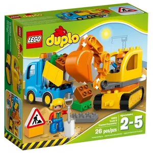 Comparateur de prix : LEGO® DUPLO® Ville 10812 Le camion et la pelleteuse