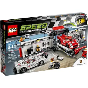 LEGO® Speed Champions 75876 Le stand de la Porsche 919 Hybrid et 917k pas cher