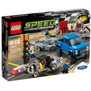LEGO® Speed Champions 75875 Ford F-150 Raptor et le Bolide Ford Modèle... pas cher