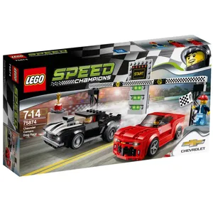 Comparateur de prix : LEGO® Speed Champions 75874 La course des Chevrolet Camaro