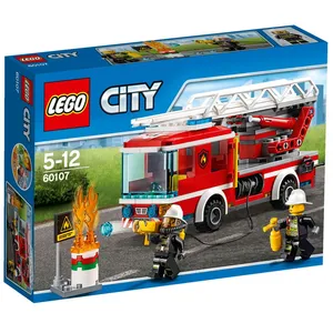 Comparateur de prix : LEGO® City 60107 Le camion de pompiers avec échelle