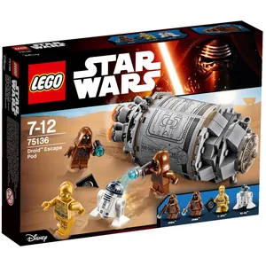 Lego Lego Star Wars - La Fuite Des Droïdes En Pod - 75136 pas cher