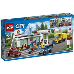 Lego City - La Station-Service - 60132 pas cher