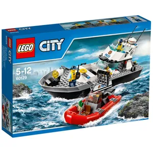 LEGO® City 60129 Le bateau de patrouille de la police pas cher