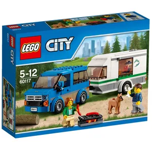 Lego City - La Camionnette Et Sa Caravane - 60117 pas cher