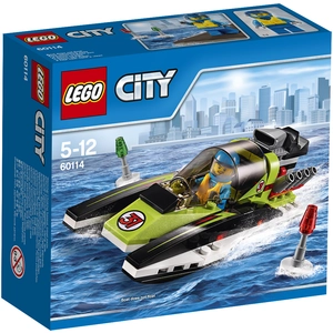 LEGO® City 60114 Le bateau de course pas cher