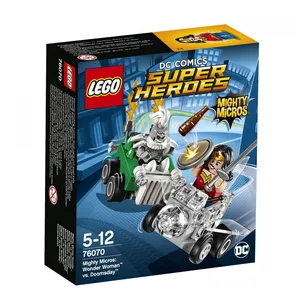 Comparateur de prix : LEGO® DC Comics Super Heroes 76070 Mighty Wonder Woman contre Doomsday