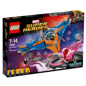 Comparateur de prix : LEGO® Marvel Super Heroes 76081 Le Vaisseau Milano contre L'Abilisk