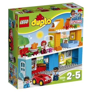 LEGO® DUPLO® - La Maison de Famille - Ville - 69 pièces - Mixte - A partir de 2 ans pas cher