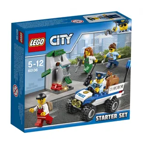 60136 ensemble de demarrage de la police, lego(r) city 0117 60136 pas cher
