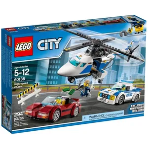 Lego Lego City - La Course-Poursuite En Hélicoptère - 60138 pas cher