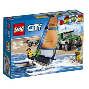 Lego Lego City - Le 4x4 Avec Catamaran - 60149 pas cher