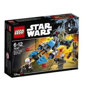 LEGO® Star Wars 75167 Pack de combat la moto speeder du Bounty pas cher