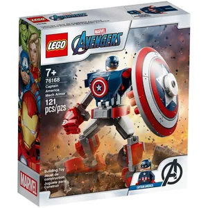 LEGO® Marvel Avengers 76168 L'armure robot de Captain America pas cher