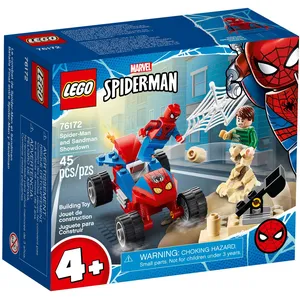 LEGO Sandman Showdown 76172 Spider-Man contre Spider-Man pas cher