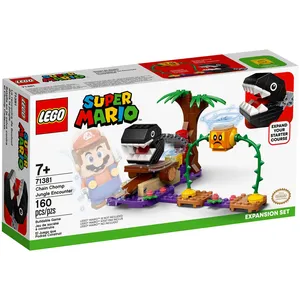 LEGO Super Mario 71381 Ensemble d'extension La rencontre de Chomp dans la jungle pas cher