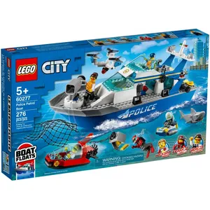 Comparateur de prix : Lego Lego City - Le Bateau De Patrouille De La Police - 60277