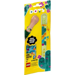 LEGO® 41922 DOTS Le bracelet Cactus Loisirs Créatifs, Tuiles, Perles, Bijoux pour Enfants pas cher