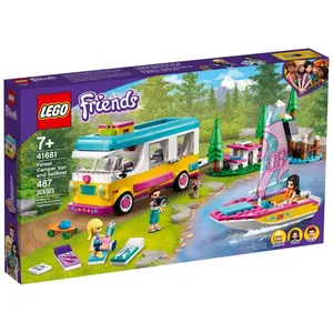 LEGO® Friends 41681 Le camping-car et le voilier de la forêt pas cher