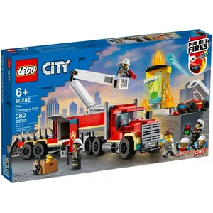 Comparateur de prix : LEGO® City 60282 L'unité de commandement des pompiers