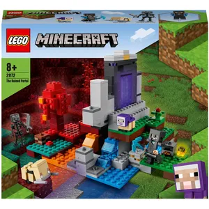 Lego Lego Minecraft - Le Portail En Ruine - 21172 pas cher