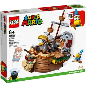 LEGO Super Mario 71391 Ensemble d'Extension La Forteresse Volante de Bowser pas cher