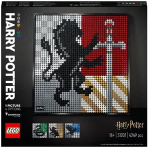Lego Lego Art - Harry Potter Les Blasons De Poudlard - 31201 pas cher