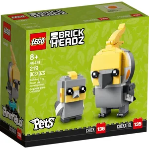 Lego Lego Brickheadz - La Perruche Calopsitte - 40481 pas cher