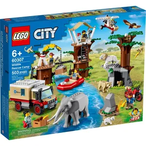 Lego City - Le Camp De Sauvetage Des Animaux Sauvages - 60307 pas cher