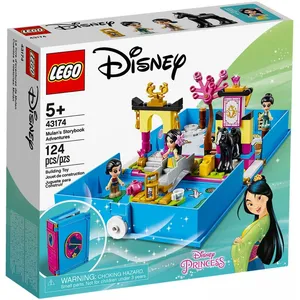 Lego Disney - Les Aventures De Mulan Dans Un Livre De Contes - 43174 pas cher