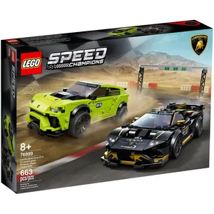Comparateur de prix : LEGO Speed Champions - Lamborghini Urus ST-X et Lamborghini Huracán Super Trofeo EVO - 76899
