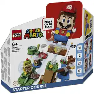 Lego Super Mario - Les Aventures De Mario - Pack De Démarrage - 71360 pas cher