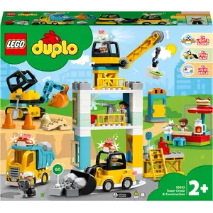 Comparateur de prix : LEGO® DUPLO® 10933 La grue et les engins de construction