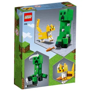 LEGO® Minecraft 21156 Bigfigurine Creeper et ocelot pas cher