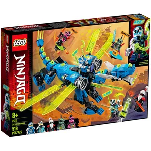 LEGO® NINJAGO® 71711 Le cyber dragon de Jay pas cher