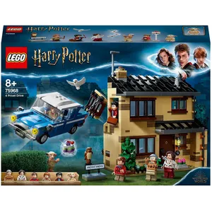 Comparateur de prix : LEGO® Harry Potter 75968 4 Privet Drive, Jouet de Maison avec Voiture et Figurine Dobby