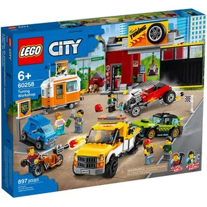 LEGO® City Nitro Wheels 60258 L'atelier de tuning pas cher