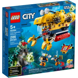 Lego Lego City - Le Sous-Marin D'exploration - 60264 pas cher