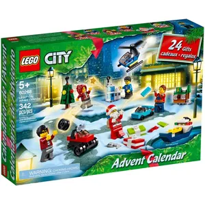 Lego Lego City - Calendrier De L'avent Lego City 2020 - 60268 pas cher