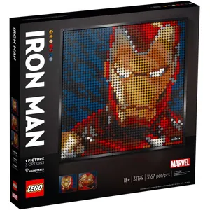 Comparateur de prix : LEGO® Art 31199 Iron Man de Marvel Studios