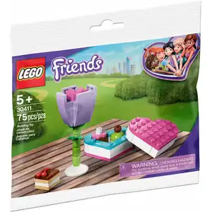 Lego Friends - Chocolate Box & Flower (Polybag) - 30411 pas cher