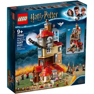 L'attaque du Terrier des Weasley - LEGO Harry Potter - 75980 pas cher
