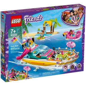 Jeux de construction - Le bateau de fête d'Heartlake City Lego Friends 41433 TU pas cher