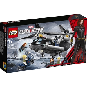 LEGO Super Heroes La poursuite en hélicoptère de Black Widow 76162 pas cher