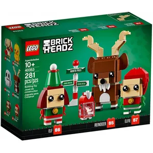 Comparateur de prix : Lego Brickheadz - Renne, Elfe Et Elfie - 40353
