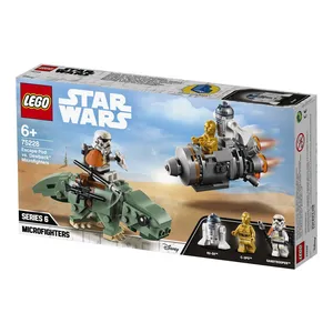 LEGO Star Wars 75228 Capsule de sauvetage contre Microfighter Dewback pas cher